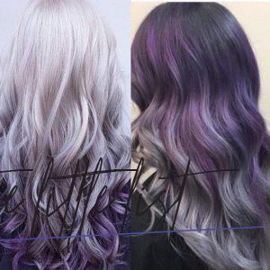 33 Cool Ideas Of Purple Ombre Hair