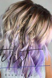 33 Cool Ideas Of Purple Ombre Hair