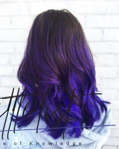 33 Cool Ideas Of Purple Ombre Hair