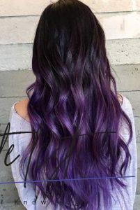 List : 33 Cool Ideas Of Purple Ombre Hair