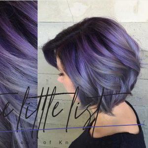 33 Cool Ideas Of Purple Ombre Hair