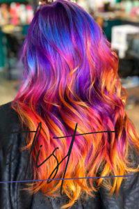 33 Cool Ideas Of Purple Ombre Hair