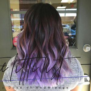 33 Cool Ideas Of Purple Ombre Hair