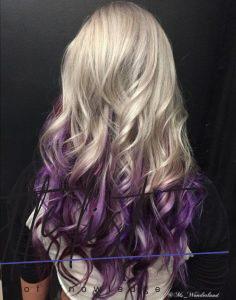 33 Cool Ideas Of Purple Ombre Hair