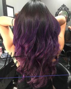 33 Cool Ideas Of Purple Ombre Hair