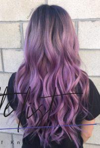 33 Cool Ideas Of Purple Ombre Hair