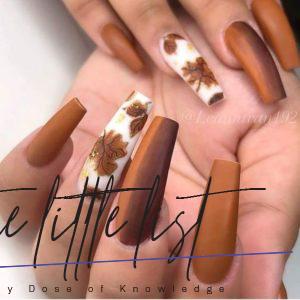 40+ Irresistible Thanksgiving Nails Ideas For Every Taste