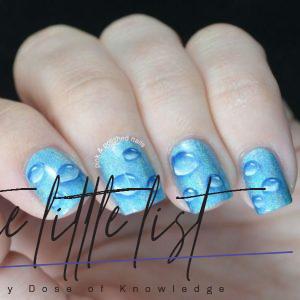 List : Water Drop Nails: How to Do Water Droplet Nail Art