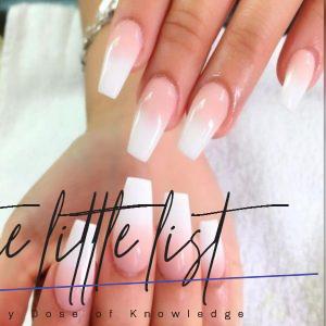 39 Fancy White Coffin Nails Designs