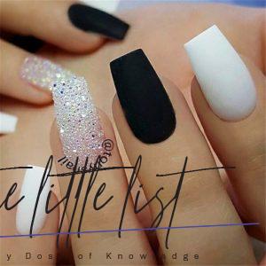 39 Fancy White Coffin Nails Designs