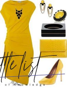 Yellow Dresses: What to Wear With Yellow Dress