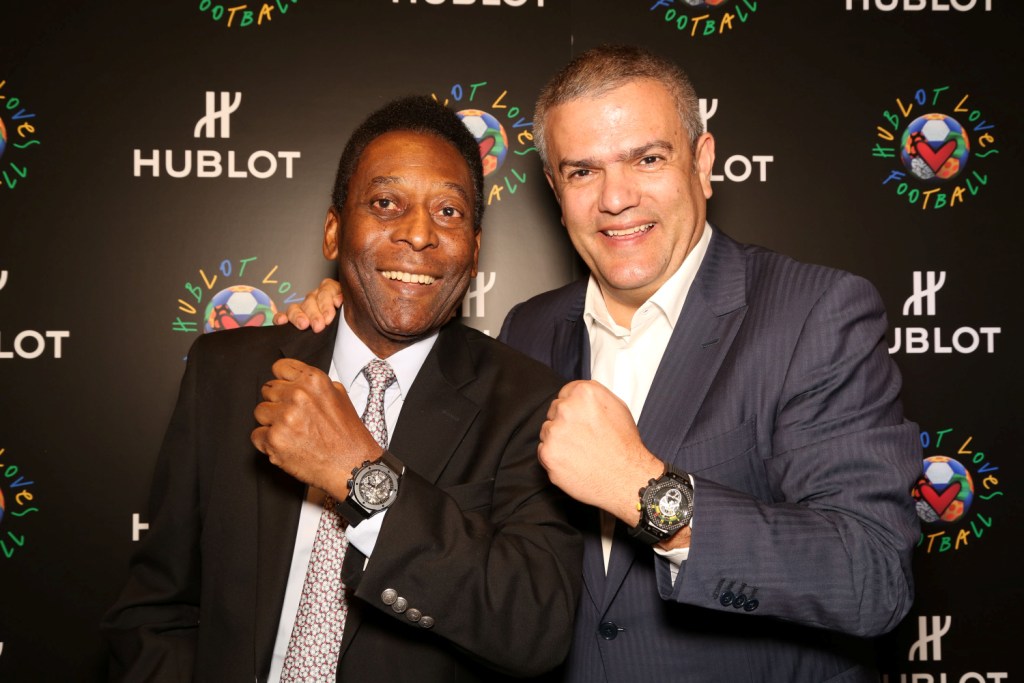 Pelé, ambassador of Hublot watches
