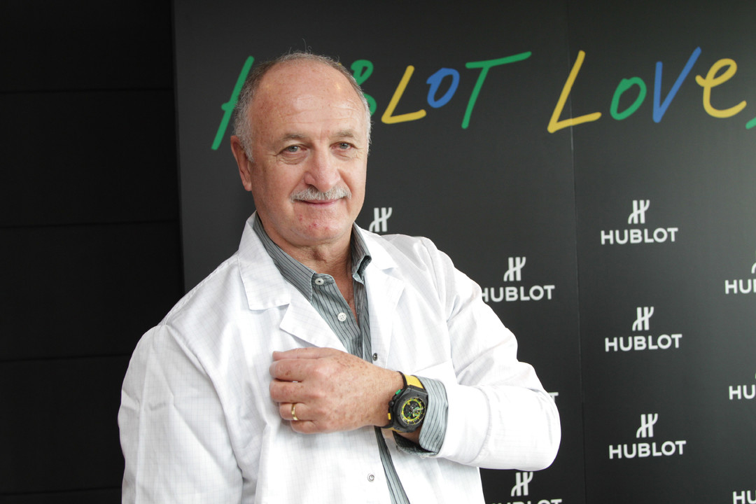 Scolari, ambassador of Hublot watches