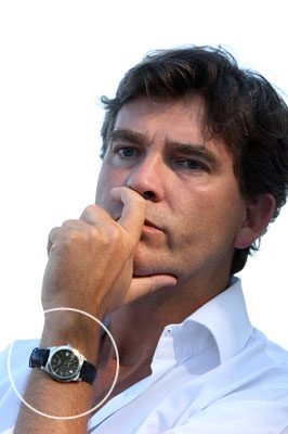 Arnaud Montebourg watch