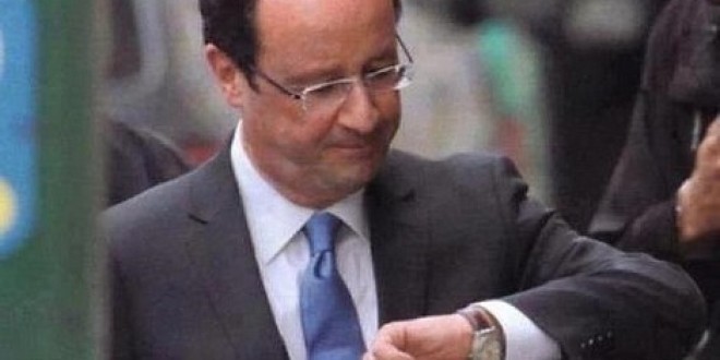 François Hollande watch 