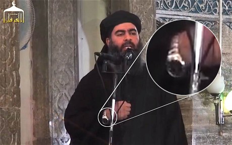 Rolex or Omega watch for Caliph Abu Bakr al-Baghdadi?