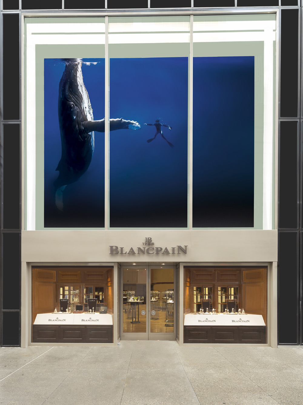 Blancpain store in the heart of Manhattan
