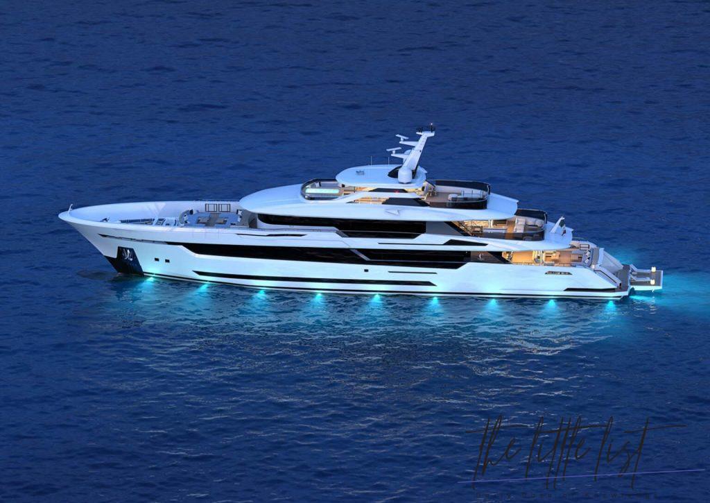 new 50 meter yacht