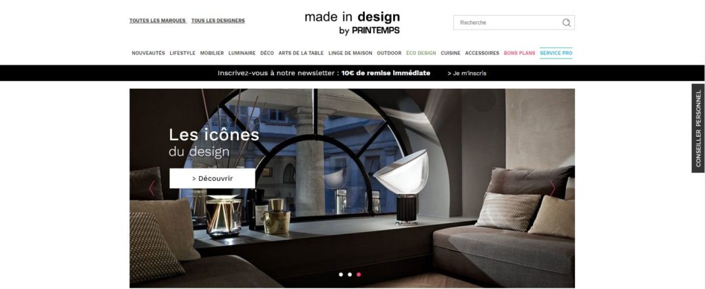 Made in Design is one of the best interior design websites