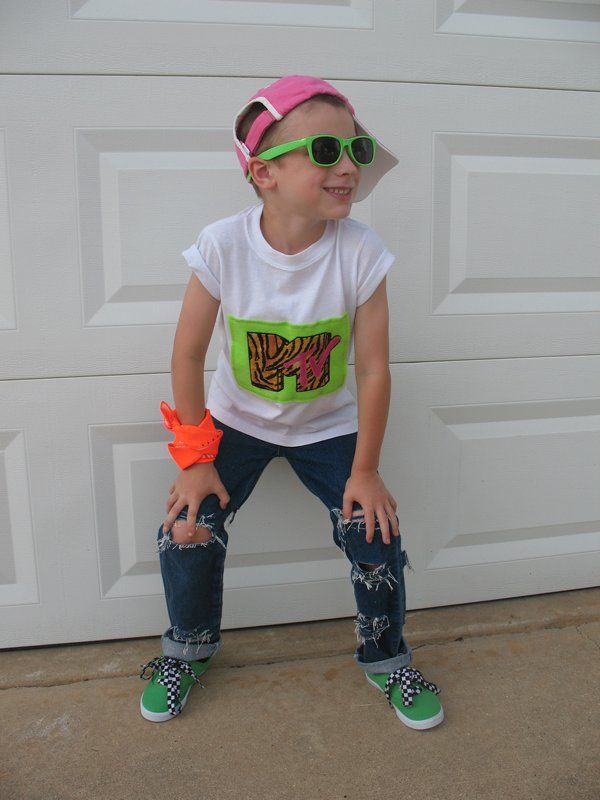 80's day outfit ideas for school boys