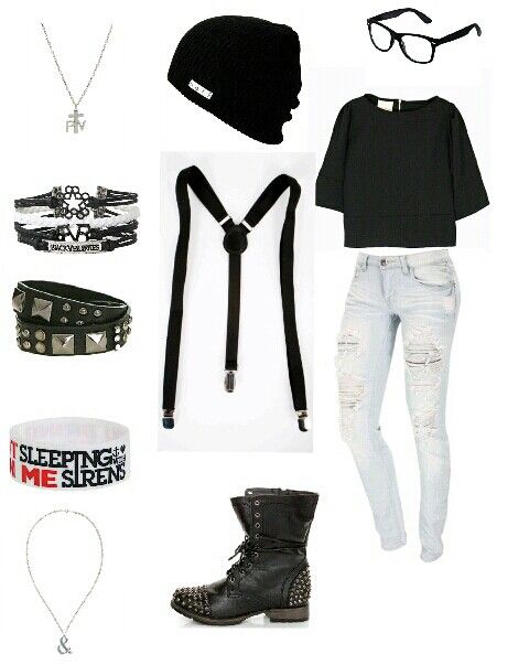 emo outfit ideas for school
