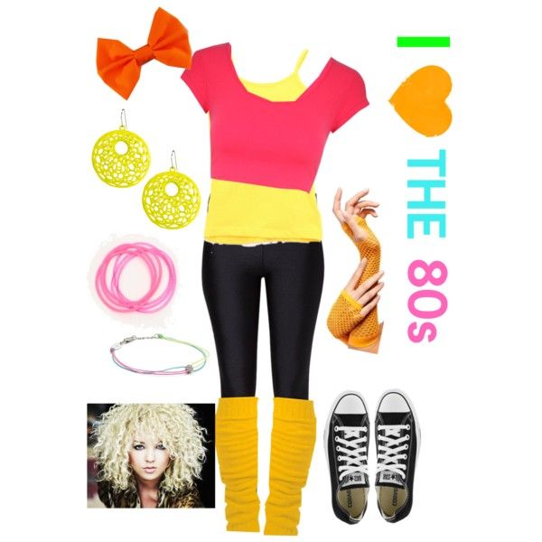 80s dress up ideas for school girl