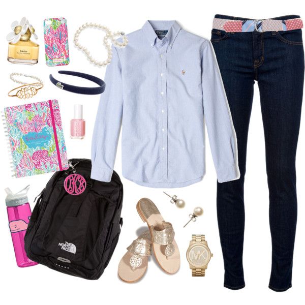 preppy outfit ideas for school