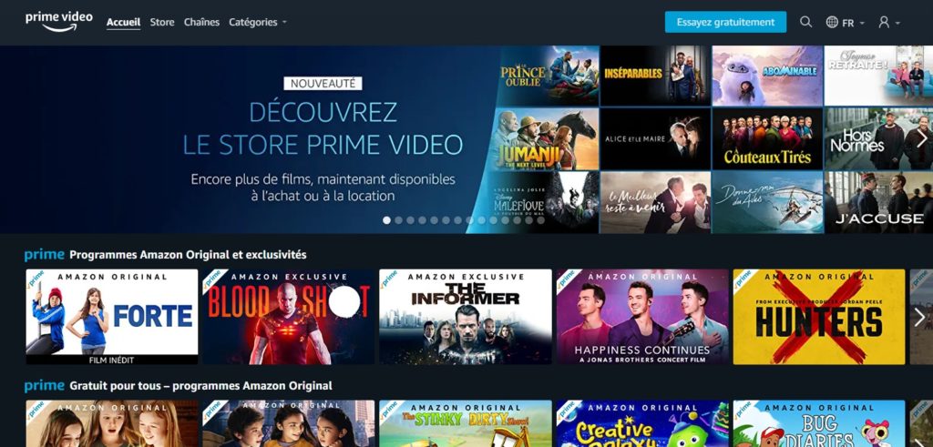 Amazon Prime Video the streaming site as an alternative to netflix