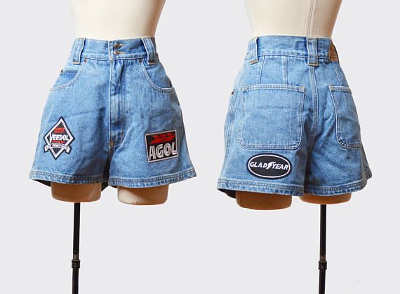 90s Fashion Denim Shorts