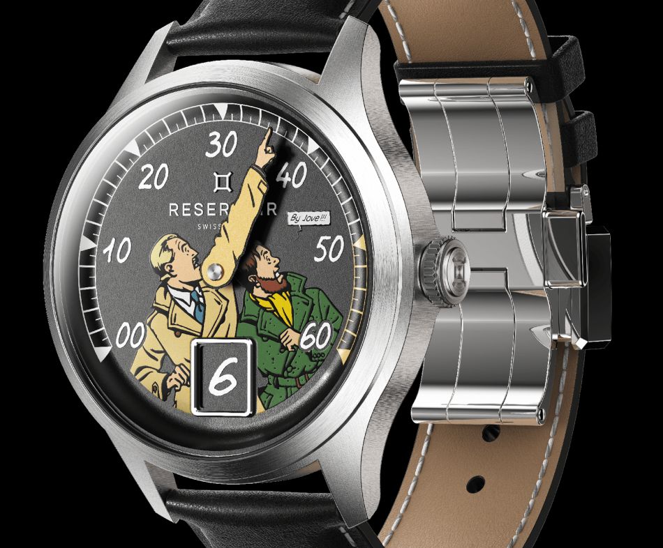 Blake and Mortimer Reservoir Watch "By Jove !!!"