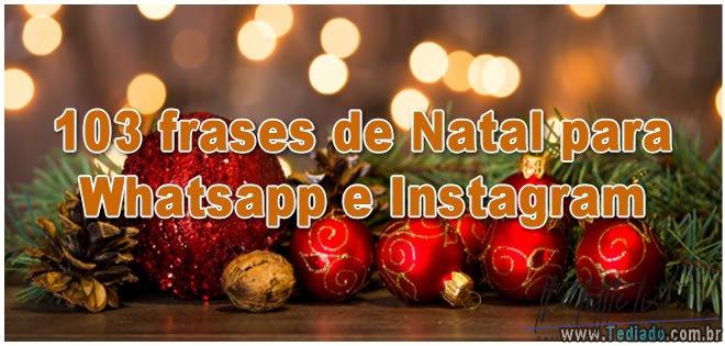 103 Christmas phrases for Whatsapp and Instagram