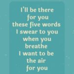 I'll be there for you - International Music Phrases - My Heaven Map