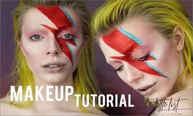 Halloween Makeup Ideas - David Bowie