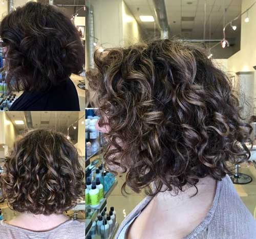 hair with beautiful highlights