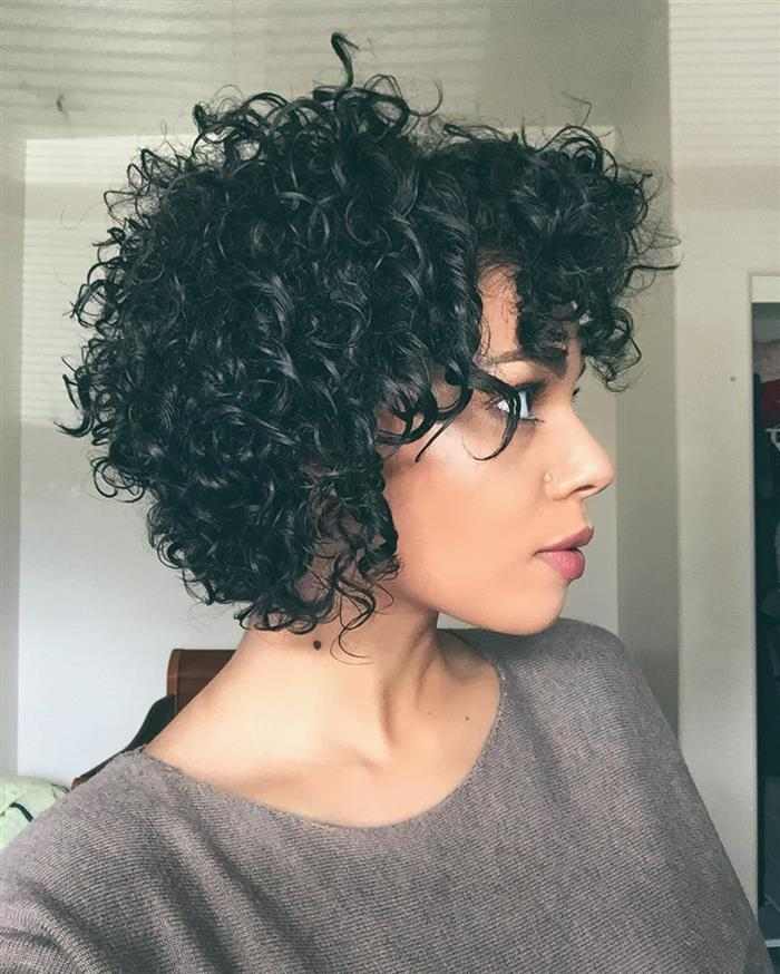 Chanel with curls