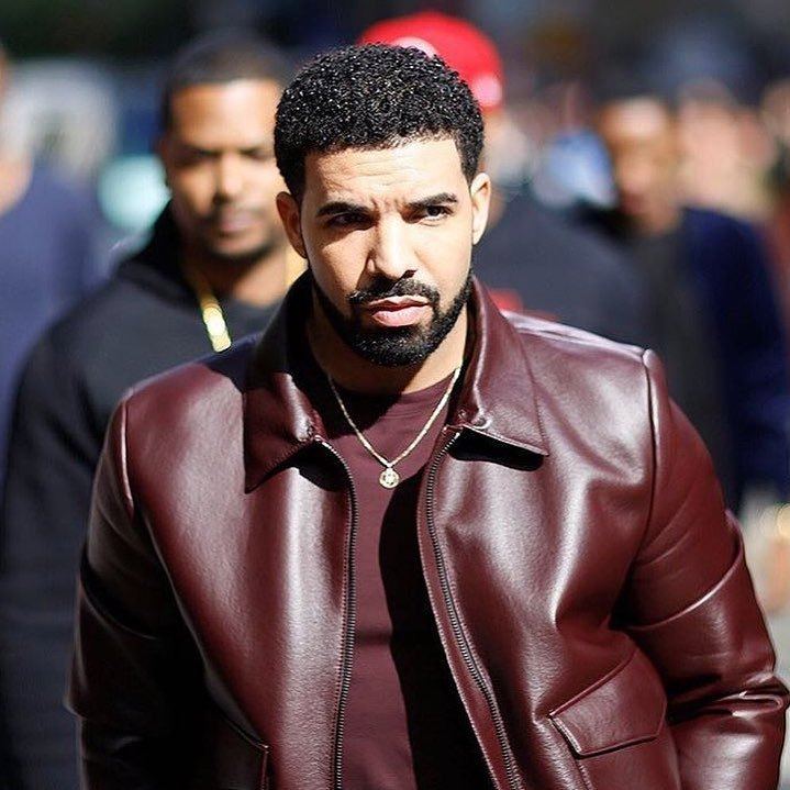 Singer Drake with short hair, one of the most famous types of male haircuts