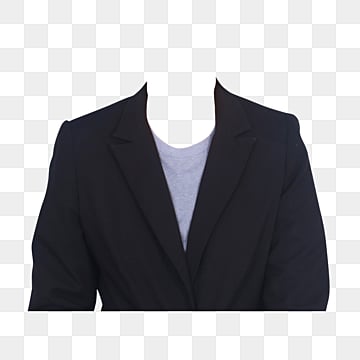 Women's Executive Blue Suit Women's Upper Body Coat, Men, Half Body, PNG and PSD Business Suit