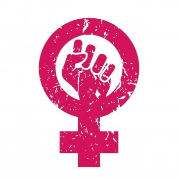 woman symbol vector feminism female power icon feminist hand girls rights resist isolated illustration Fist Clipart Fist Feminism PNG and vector image material