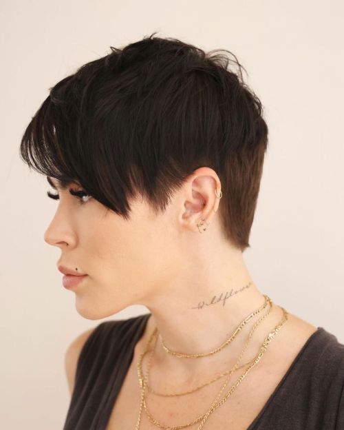 Pixie Cut for a Tall Athletic Woman