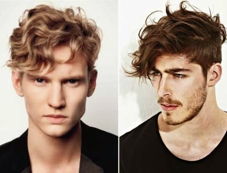 male-fringe for curly hair