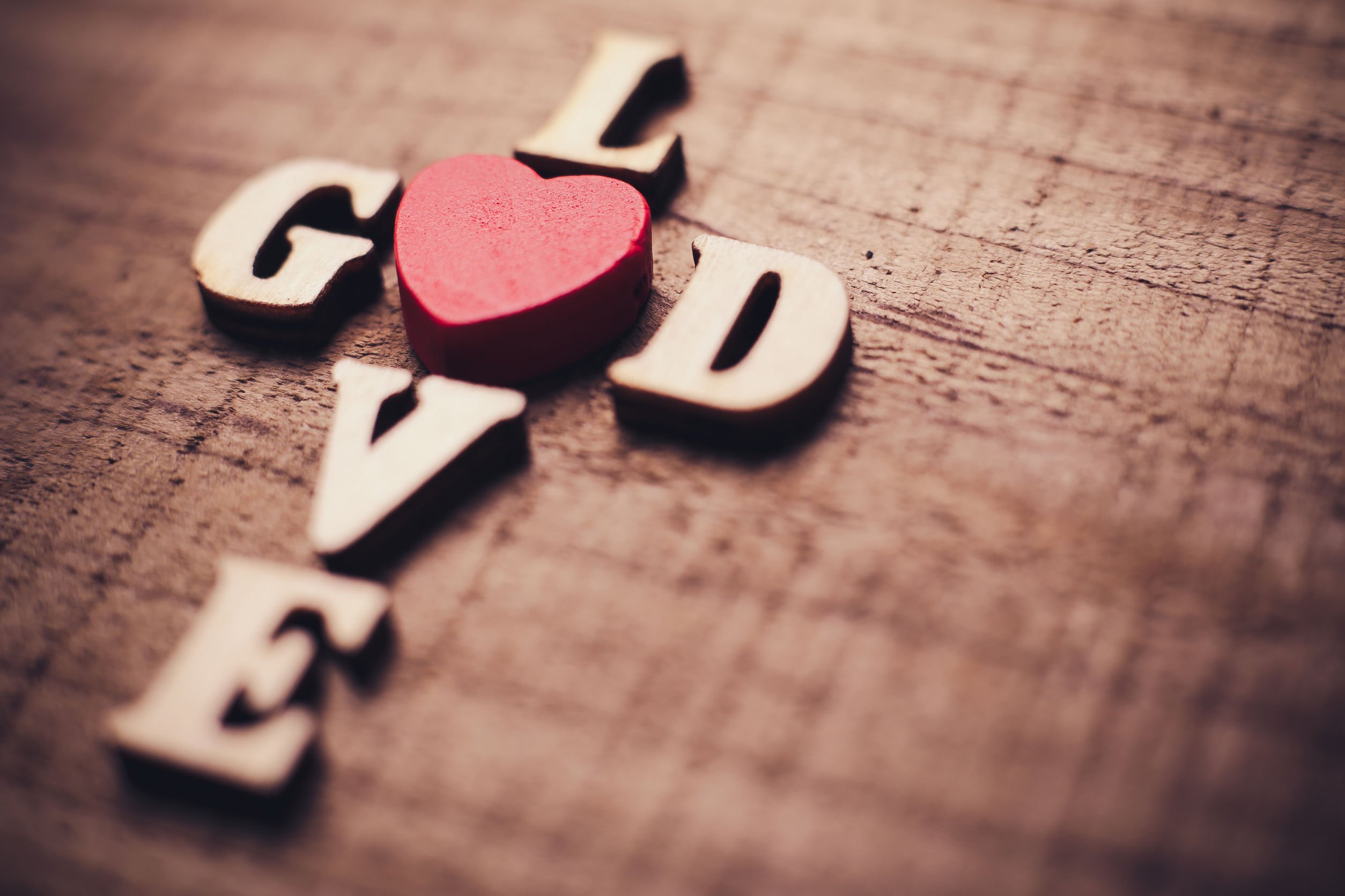 'Love God' - Gospel Phrases for Photos