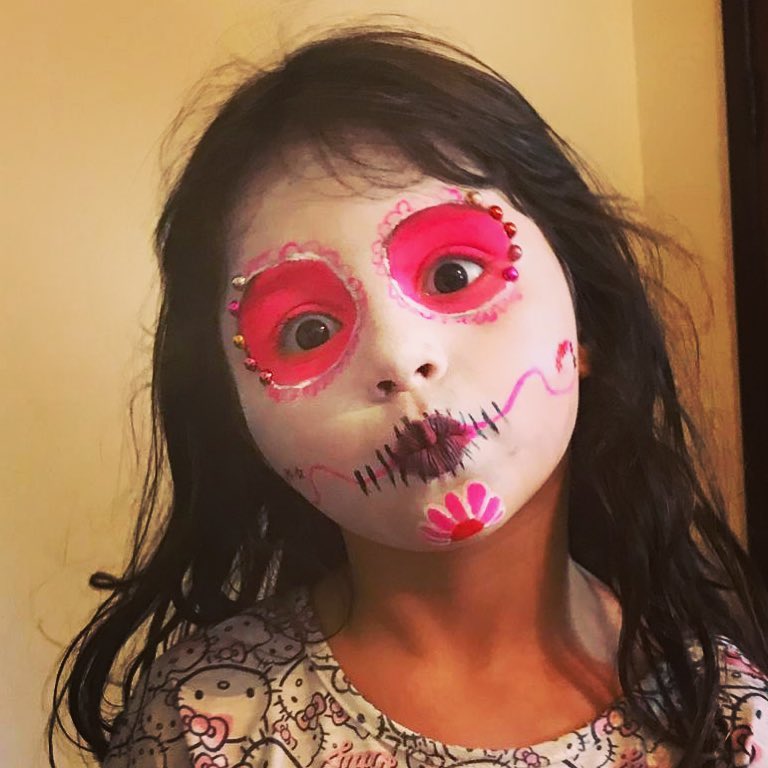 children's hallowen makeup 17