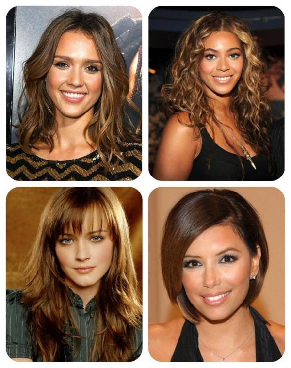 How to choose the ideal female haircut - Oval face