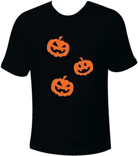 Men's Halloween T-Shirt Halloween Pumpkin