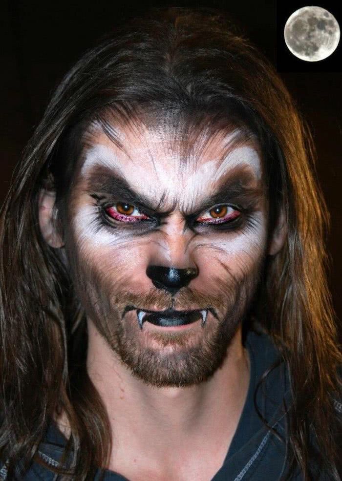 werewolf makeup 