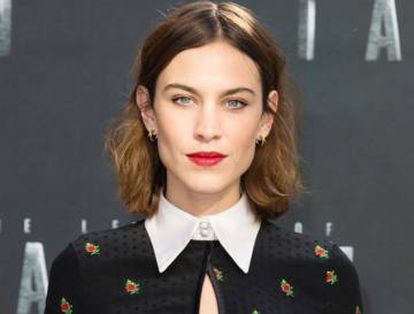 Alexa Chung, owner of one of the most desired haircuts in the world.