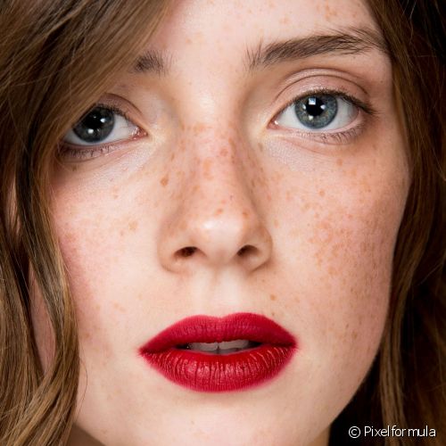type of makeup for junina party red lipstick
