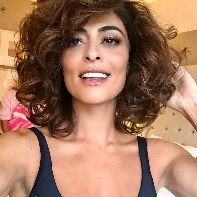 Juliana Paes with short hair for a square face
