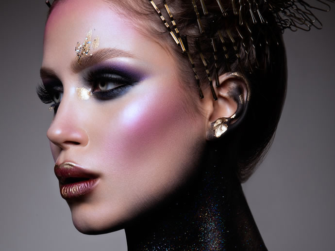 artistic makeup for photography