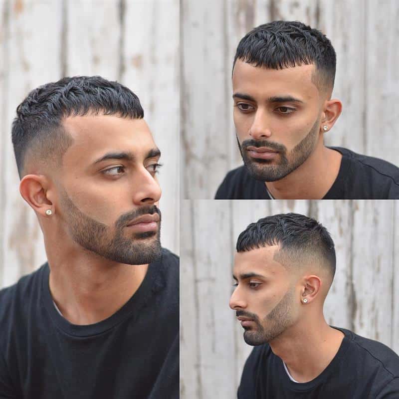 2021 short male haircut